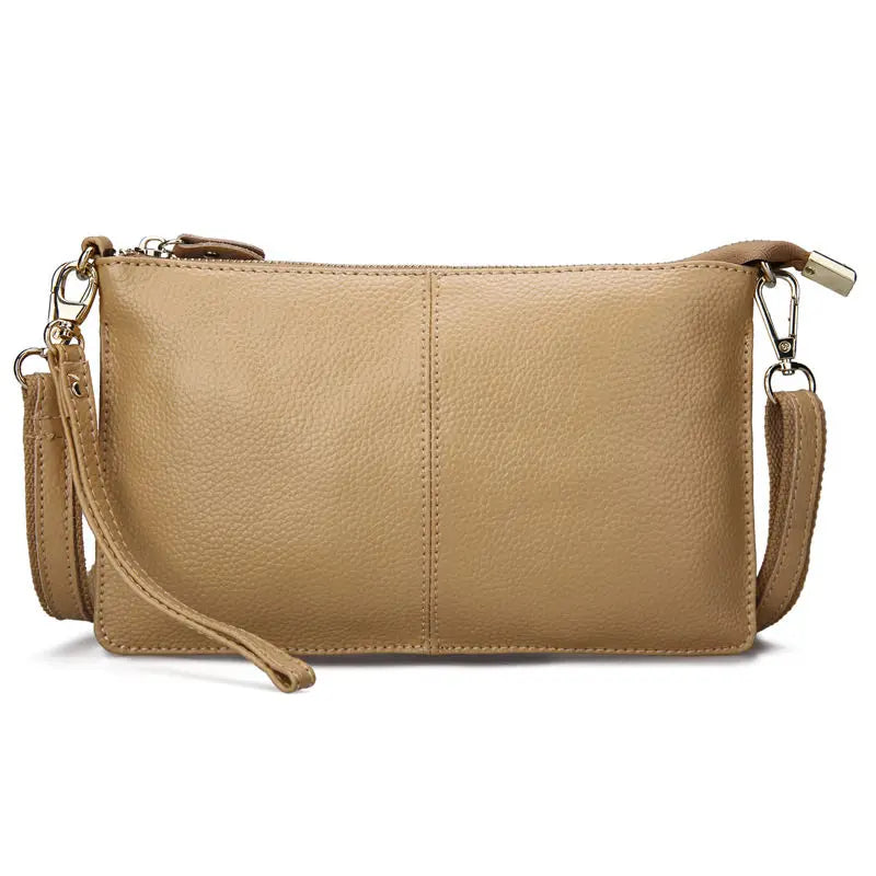 Clutch Helena – Lässige Eleganz aus echtem Leder
