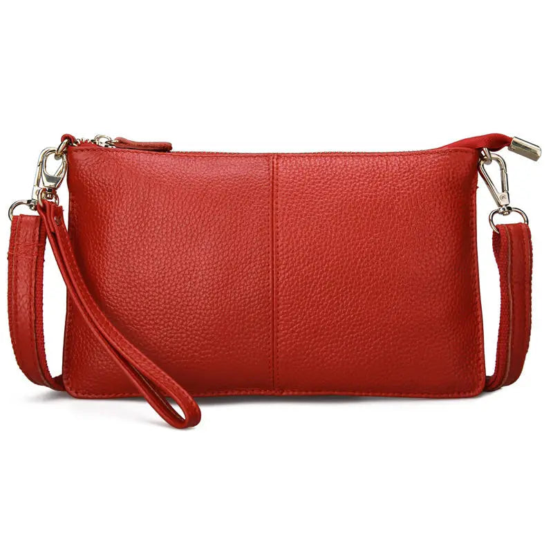 Clutch Helena – Lässige Eleganz aus echtem Leder