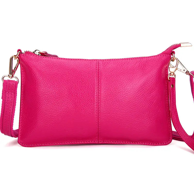 Clutch Helena – Lässige Eleganz aus echtem Leder