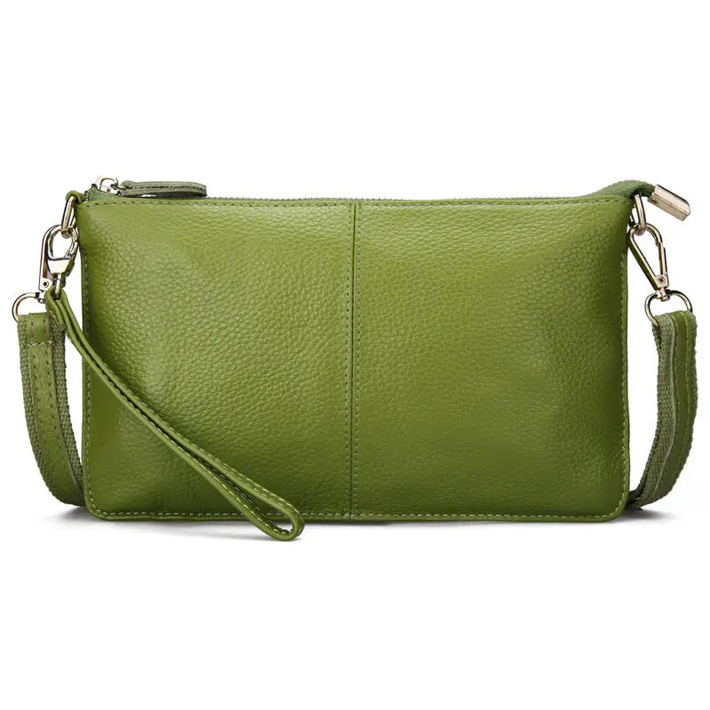 Clutch Helena – Lässige Eleganz aus echtem Leder