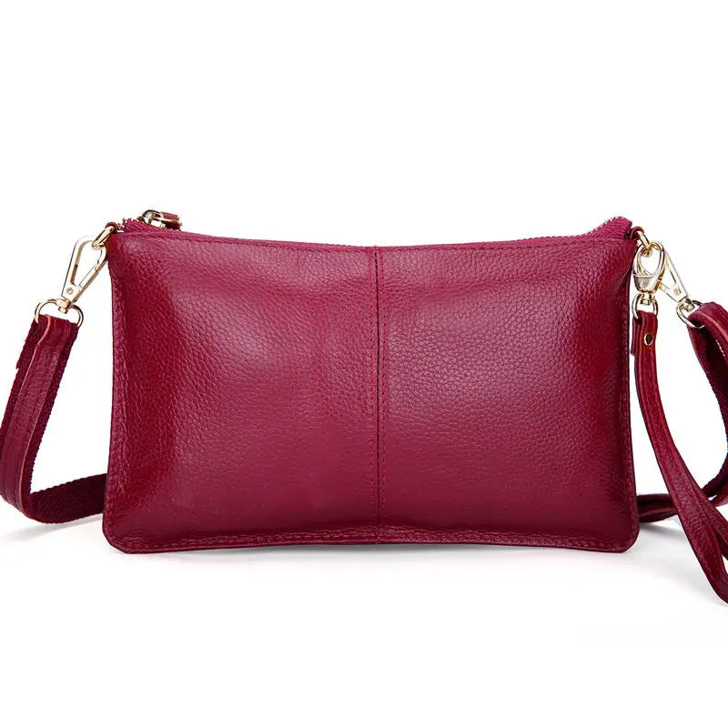 Clutch Helena – Lässige Eleganz aus echtem Leder