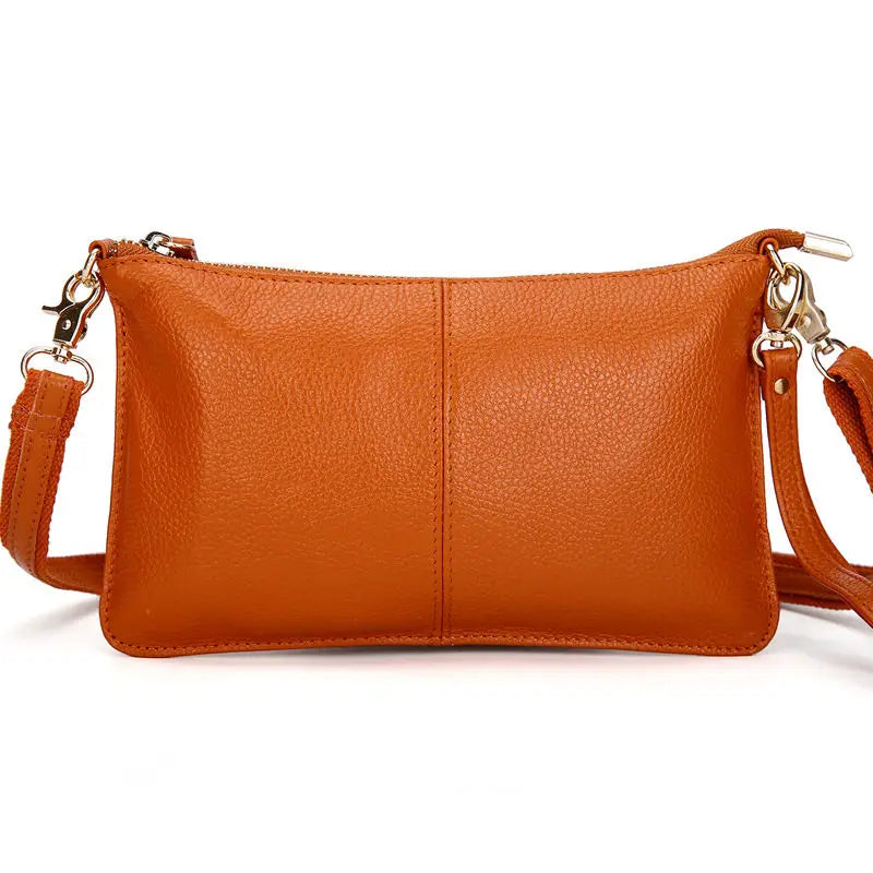 Clutch Helena – Lässige Eleganz aus echtem Leder