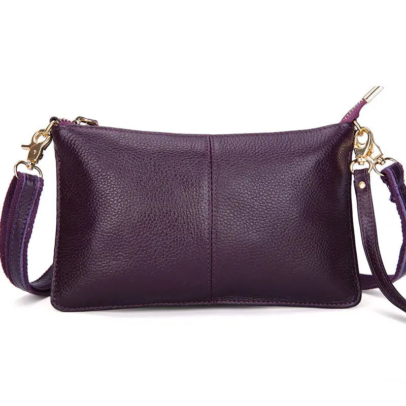 Clutch Helena – Lässige Eleganz aus echtem Leder