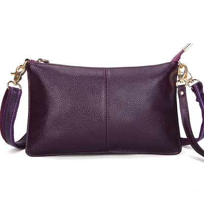 Clutch Helena – Lässige Eleganz aus echtem Leder