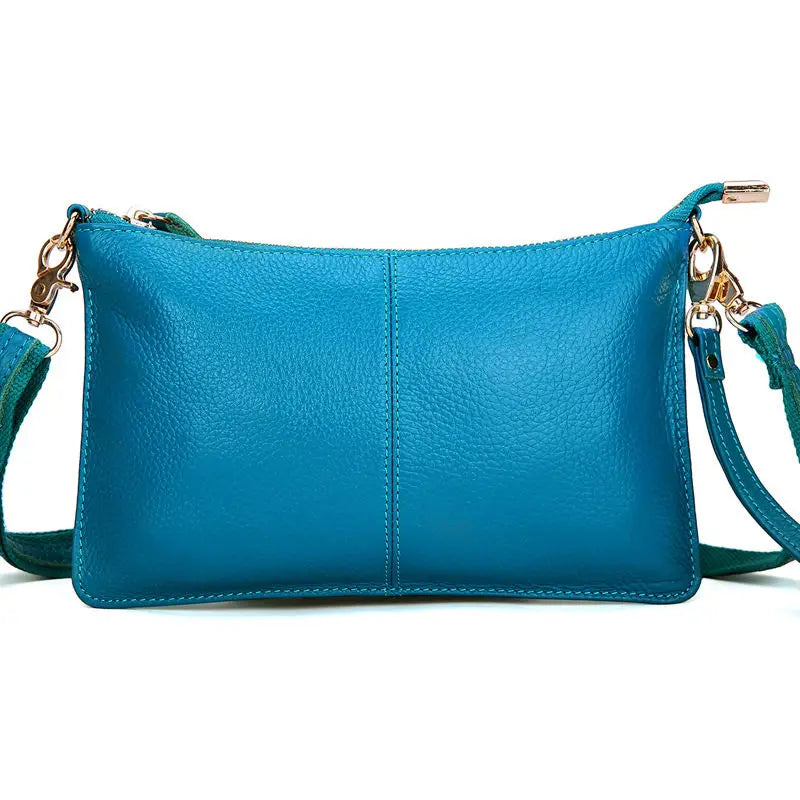 Clutch Helena – Lässige Eleganz aus echtem Leder