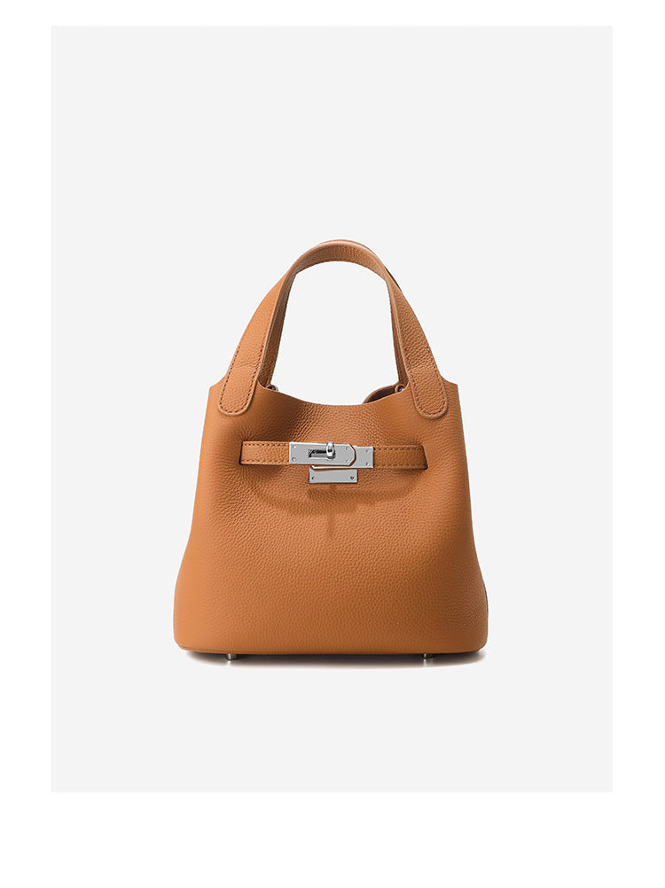 Elara Bucket – Tasche aus echtem Leder