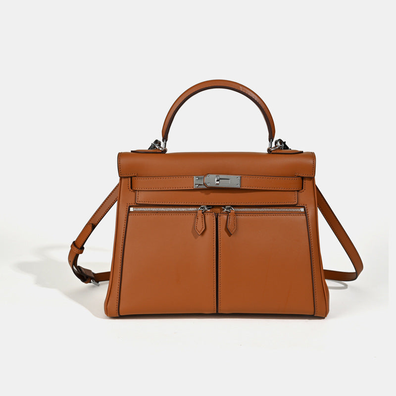 Grace Voyage – Tasche aus vollnarbigem Rindsleder