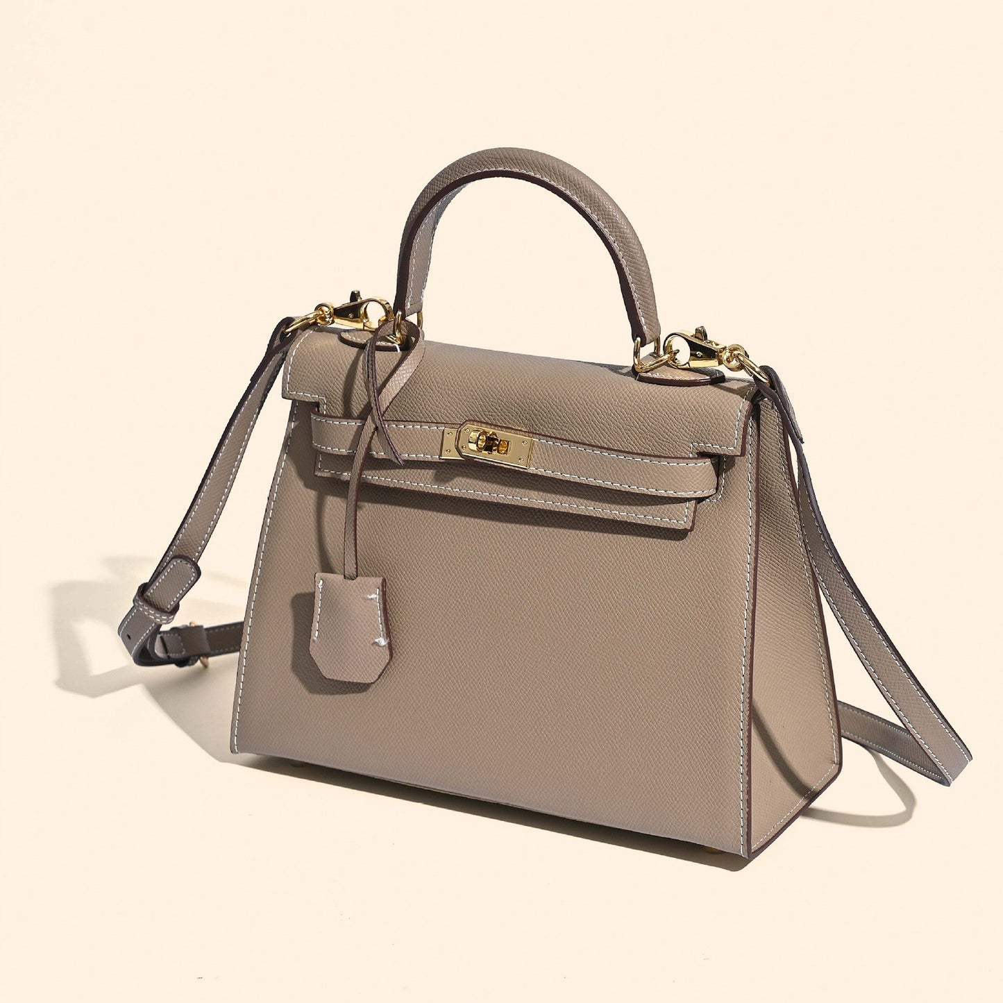 Grace Classique – Tasche aus echtem Leder im Epsom-Stil