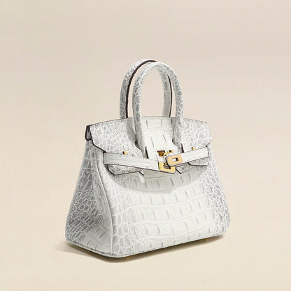 Jane Croco Himalaya – 30 cm Tasche aus echtem Leder