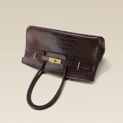 Jane Croco Maxi – Tasche 40 cm aus echtem Leder