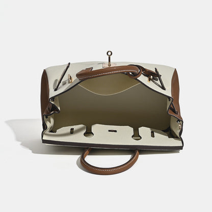 Jane Shoulder 29 CM – Strukturierte Schultertasche aus echtem Pebbled-Leder