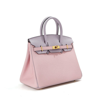 Jane – Premium-Tasche aus echtem Pebbled-Leder