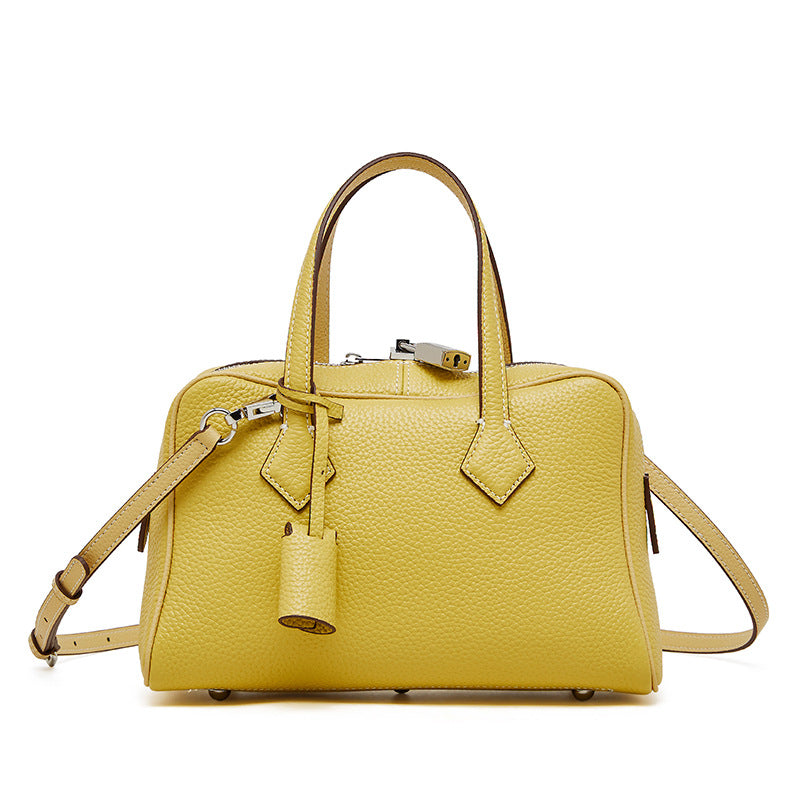Victoria – Tasche aus echtem Pebbled-Leder