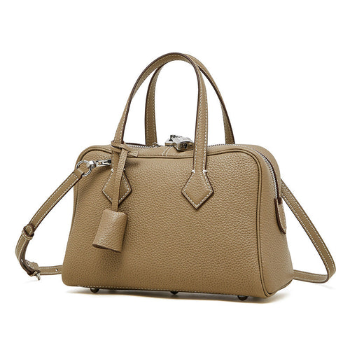 Victoria – Tasche aus echtem Pebbled-Leder