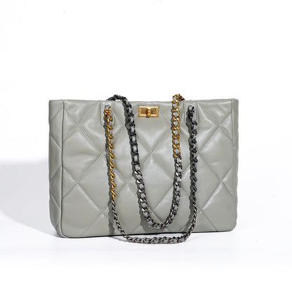 Aurora Chain Tote – Tasche aus echtem Leder