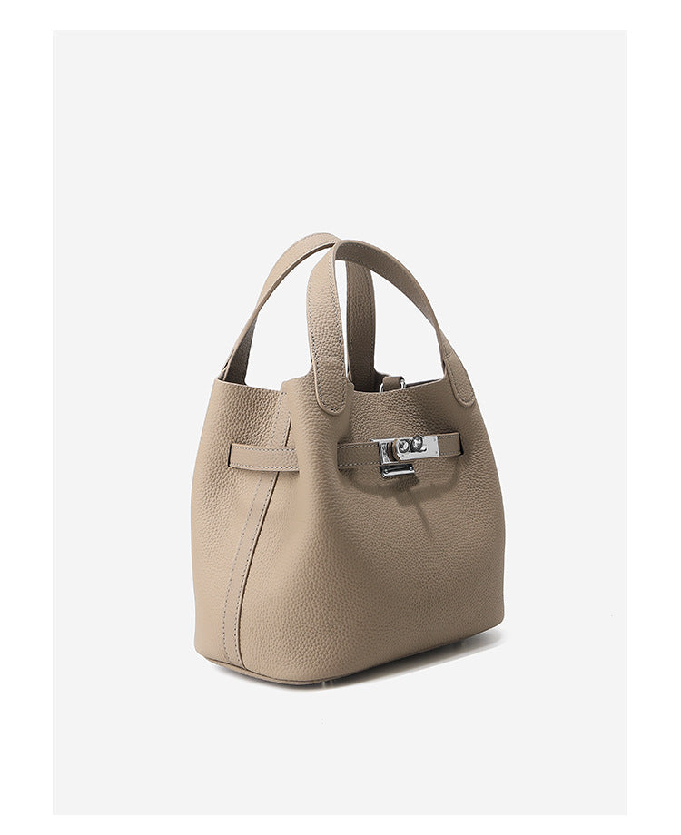 Elara Bucket – Tasche aus echtem Leder