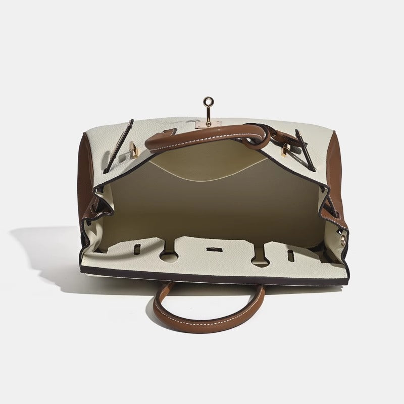 Jane Shoulder 29 CM – Strukturierte Schultertasche aus echtem Pebbled-Leder