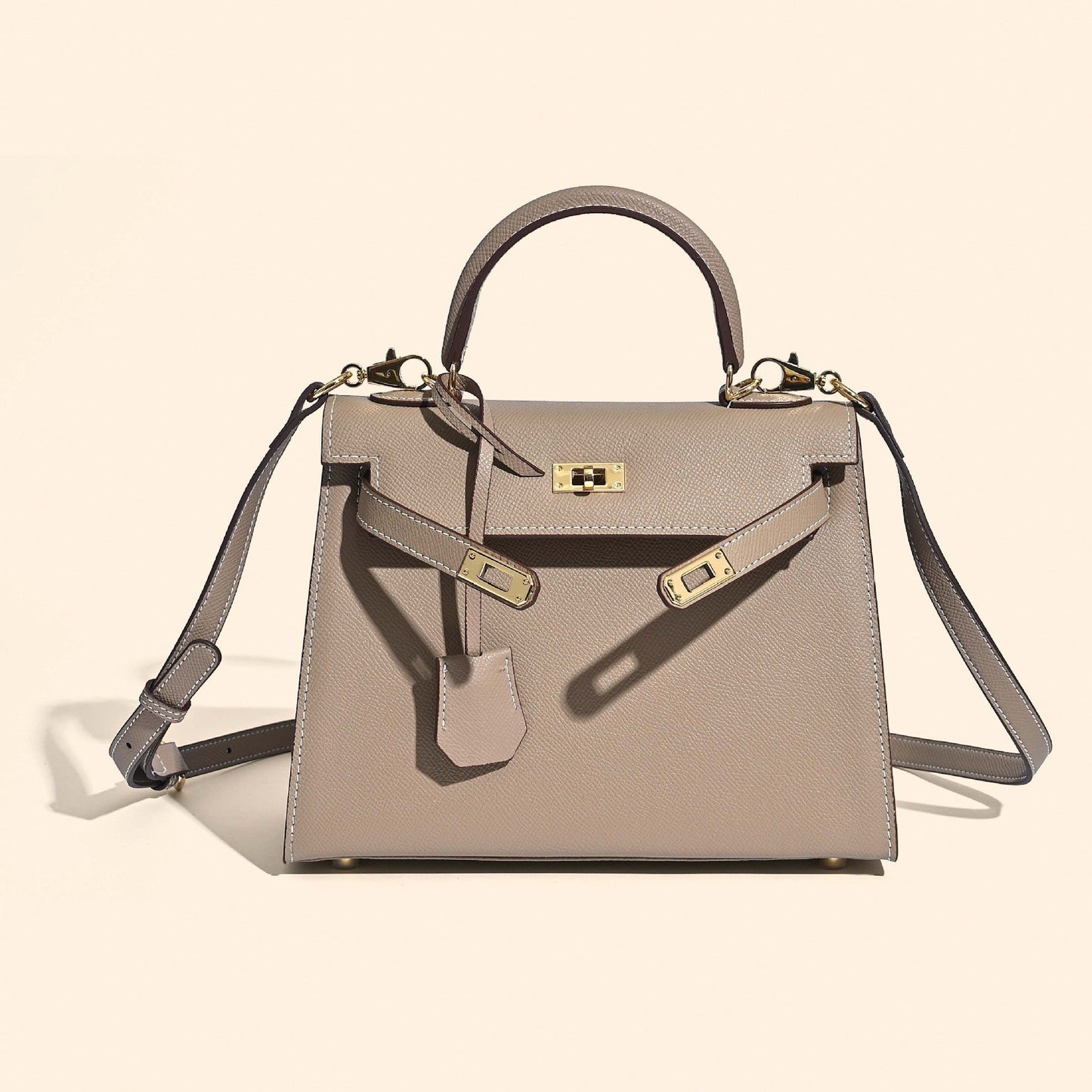 Grace Classique – Tasche aus echtem Leder im Epsom-Stil
