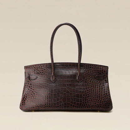 Jane Croco Maxi – Tasche 40 cm aus echtem Leder