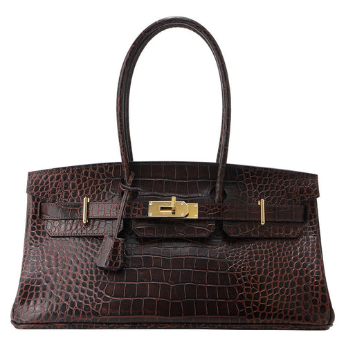 Jane Croco Maxi – Tasche 40 cm aus echtem Leder