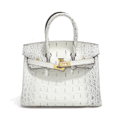 Jane Croco Himalaya – 30 cm Tasche aus echtem Leder