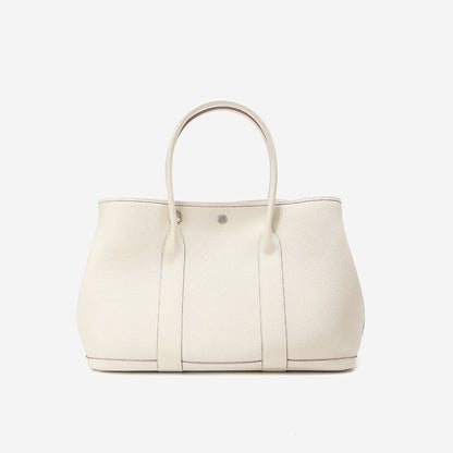 Brigitte – Elegante Tasche aus echtem Leder im Togo-Stil