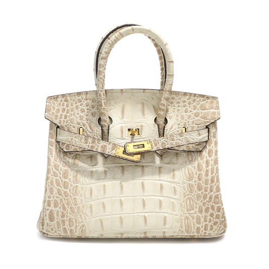 Jane Croco Himalaya – 30 cm Tasche aus echtem Leder