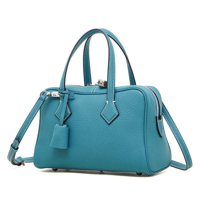 Victoria – Tasche aus echtem Pebbled-Leder