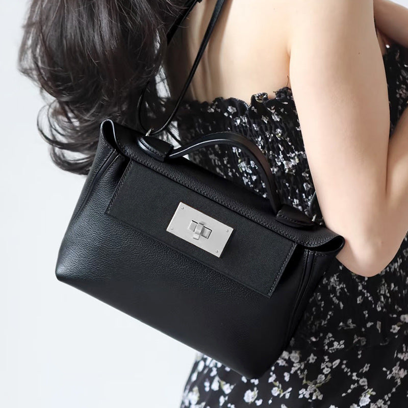 Sienna Lock Mini – Tasche aus echtem Leder
