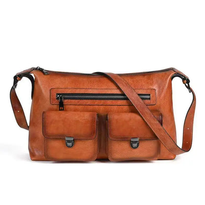 Tasche Alba Vintage – Aus echtem handbemaltem Leder