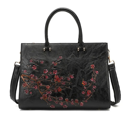 Tote Florença Vintage – Aus hochwertigem Naturleder