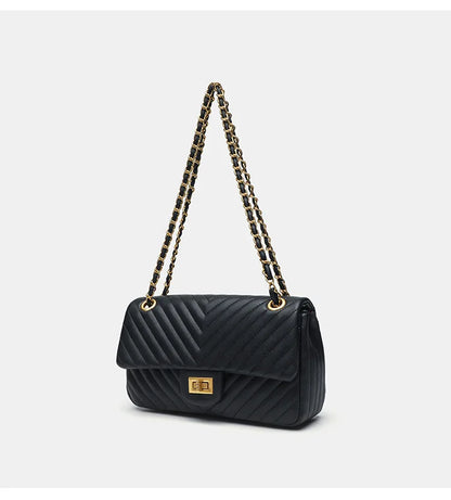 Véronique Chain – Tasche aus echtem Leder
