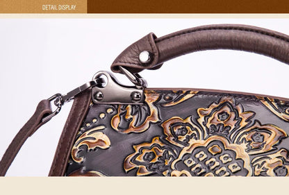 Flap-Tasche Aurora Vintage – Aus echtem Premium-Leder