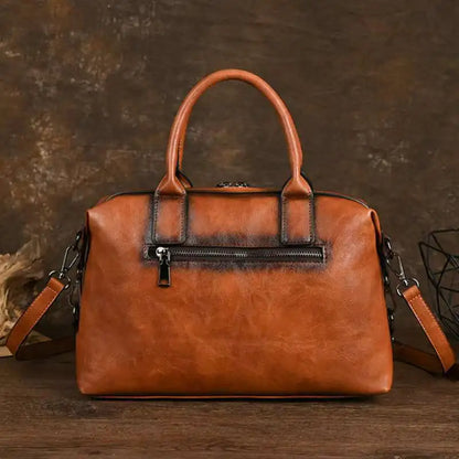 Boston-Tasche Carolina Vintage – Elegantes Design in hoher Qualität