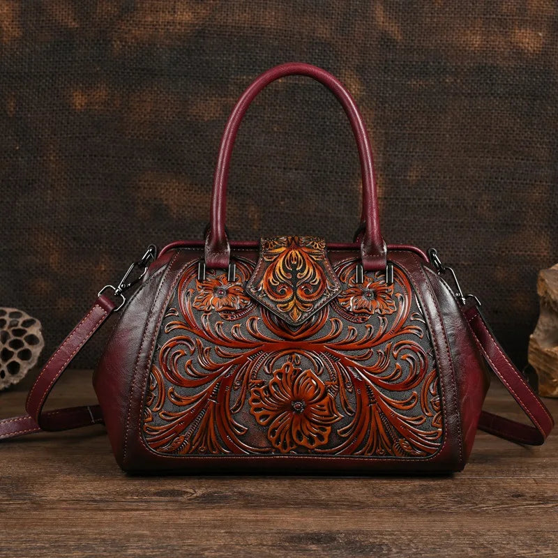 Tote Amélia Vintage – Florales Finish in hoher Qualität
