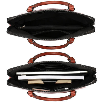 Businesstasche Helena Vintage – Aus echtem Premium-Naturleder