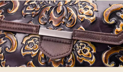 Flap-Tasche Aurora Vintage – Aus echtem Premium-Leder