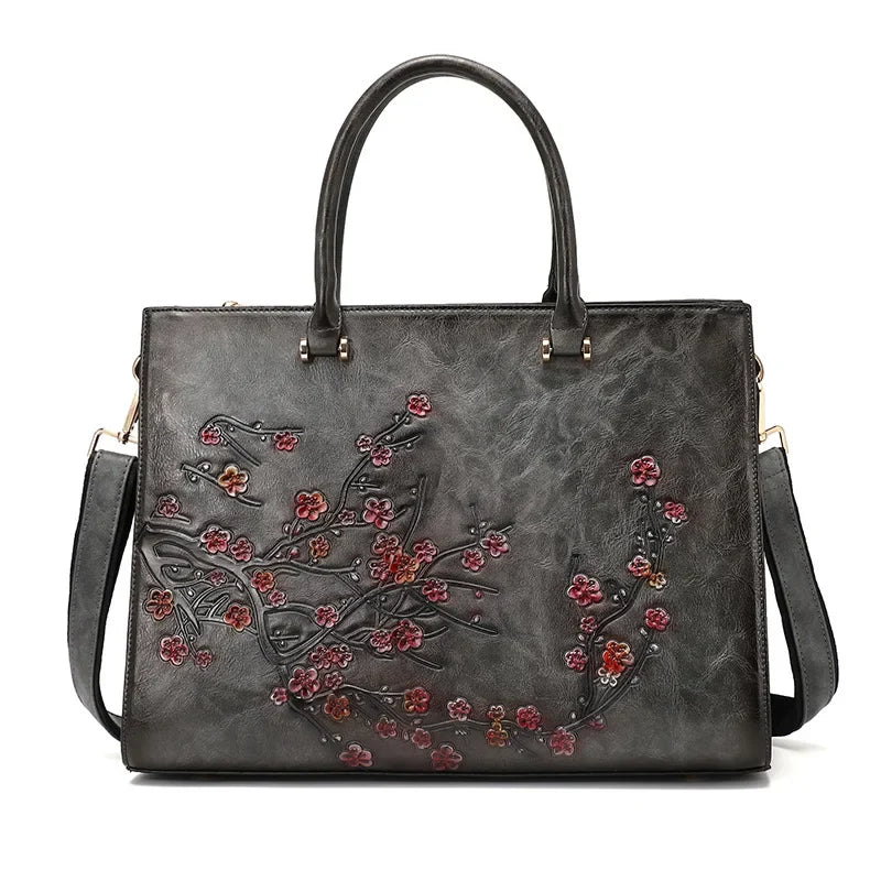 Tote Florença Vintage – Aus hochwertigem Naturleder