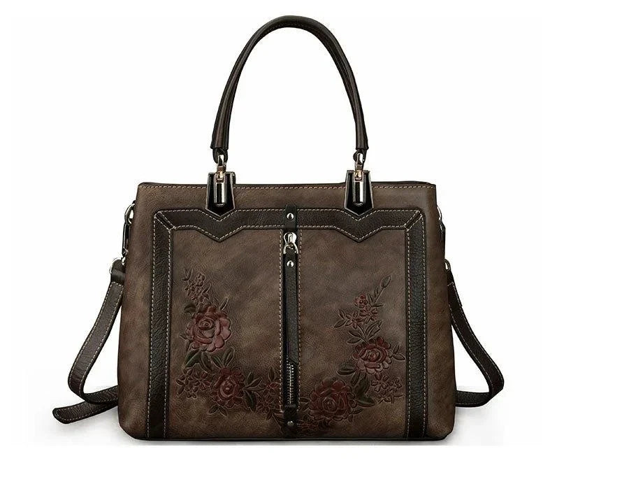 Box-Tasche Verona Vintage – Aus echtem Premium-Leder