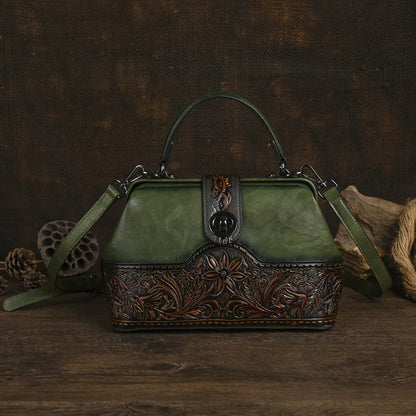 Tasche Luna Totem Vintage – Aus echtem Leder
