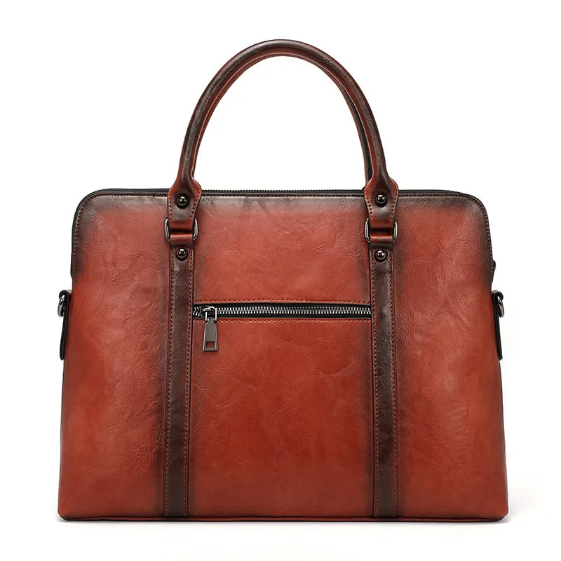 Businesstasche Helena Vintage – Aus echtem Premium-Naturleder