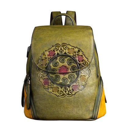 Rucksack Hanami Vintage – Aus handgefertigtem echtem Leder
