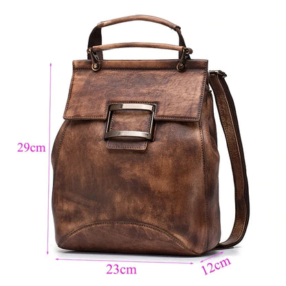 Rucksack Verona Vintage – Aus echtem Premium-Leder