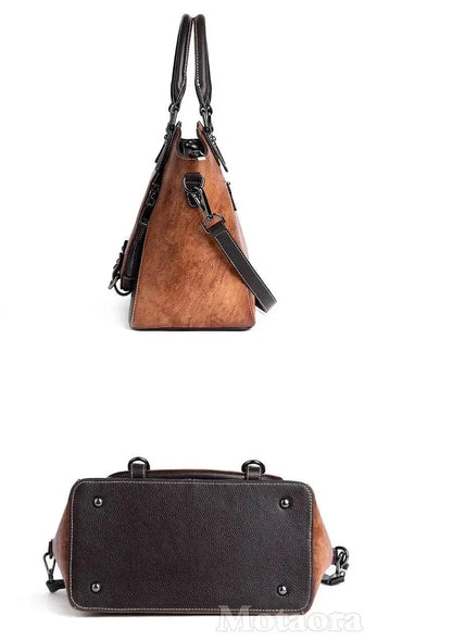 Tote Vitória Vintage – Aus echtem Premium-Leder