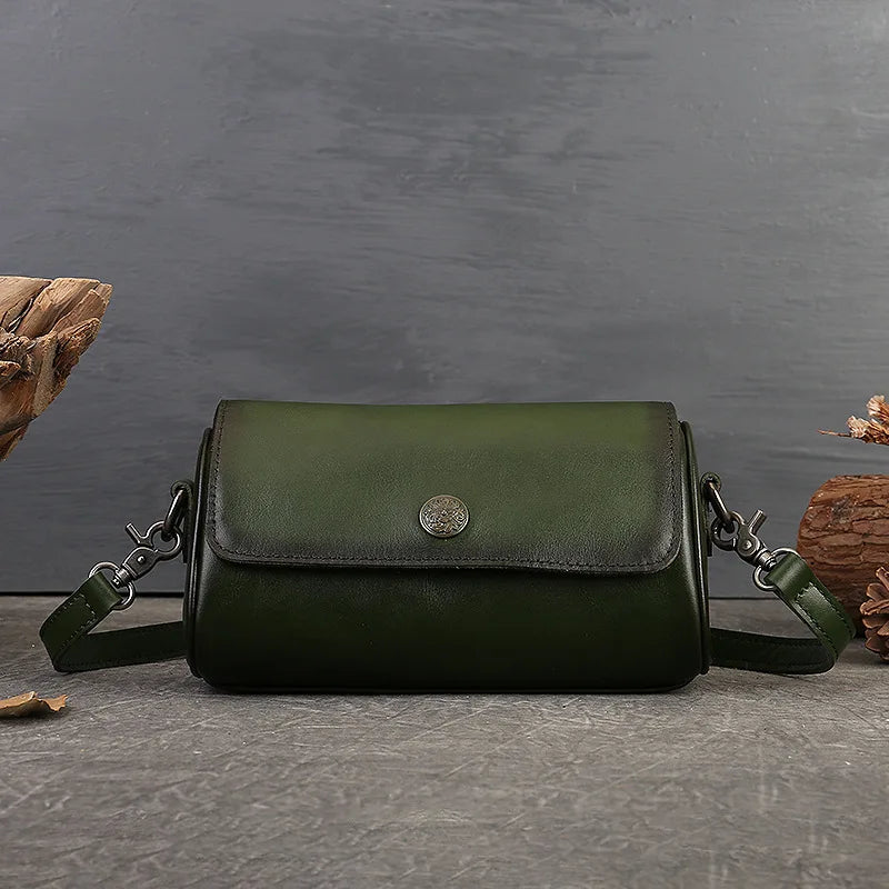 Tasche Capri Vintage – Kompaktes echtes Leder
