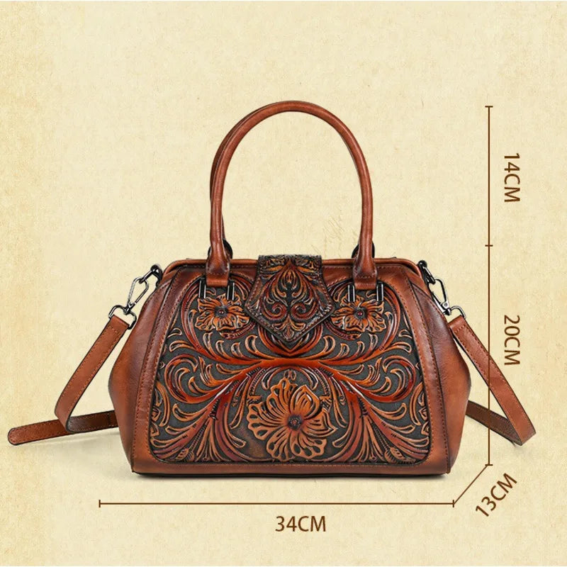 Tote Amélia Vintage – Florales Finish in hoher Qualität