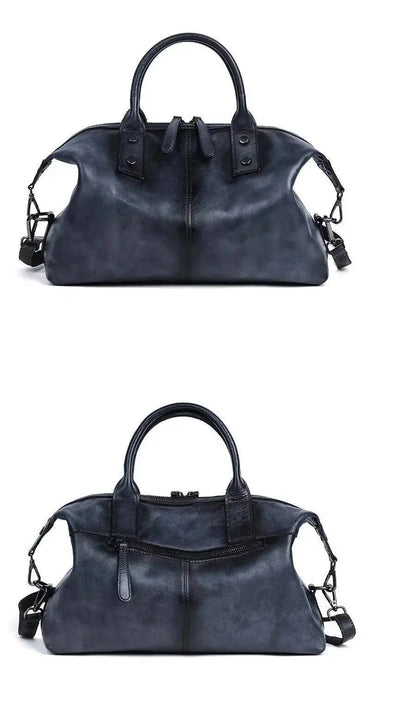 Tasche Riviera Vintage – Aus echtem handbemaltem Leder