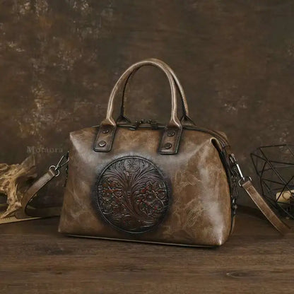 Boston-Tasche Carolina Vintage – Elegantes Design in hoher Qualität