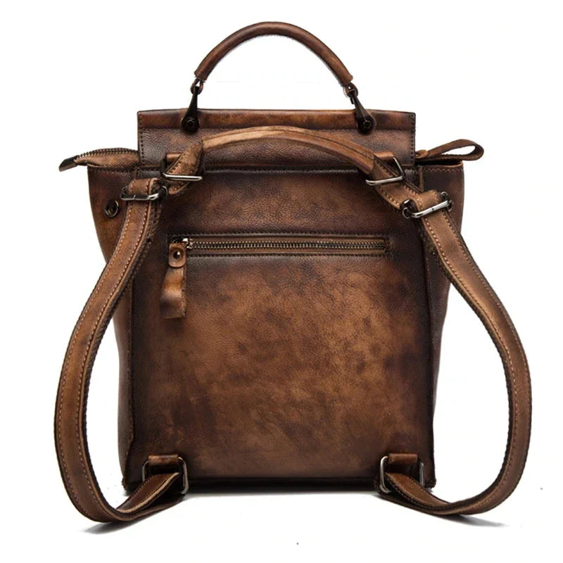 Rucksack Verona Vintage – Aus echtem Premium-Leder