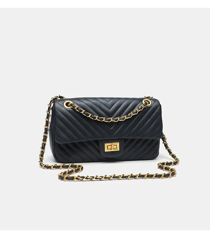 Véronique Chain – Tasche aus echtem Leder